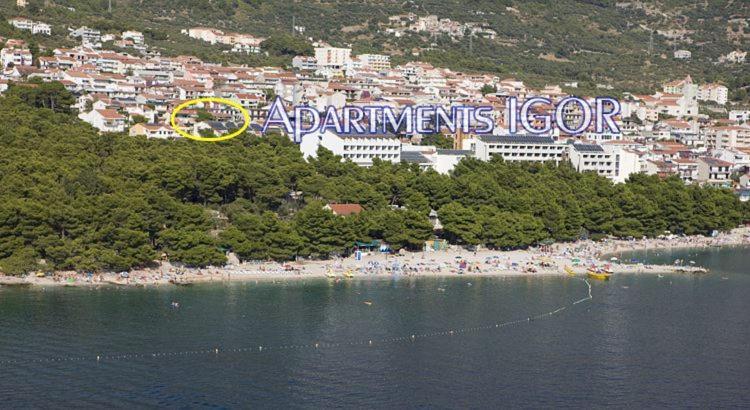 Apartmani Igor Makarska Zewnętrze zdjęcie
